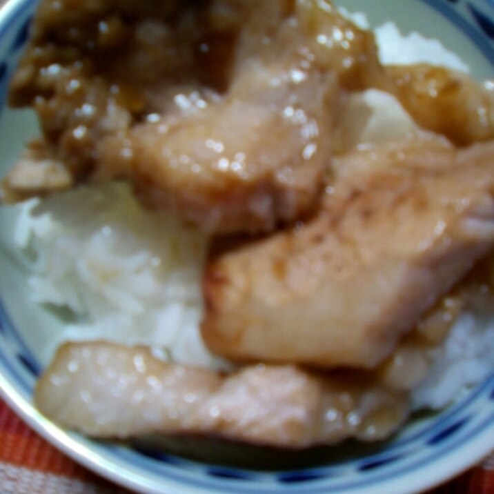 豚ソテー丼